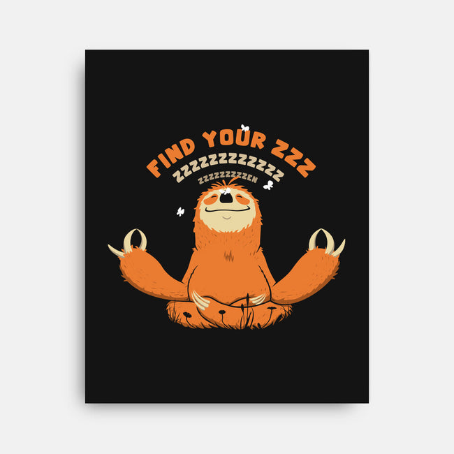 Find Your Zen-none stretched canvas-ducfrench