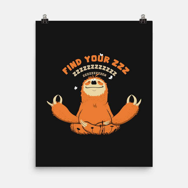 Find Your Zen-none matte poster-ducfrench