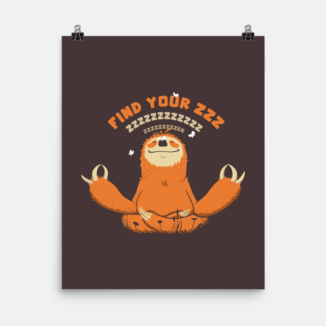 Find Your Zen-none matte poster-ducfrench