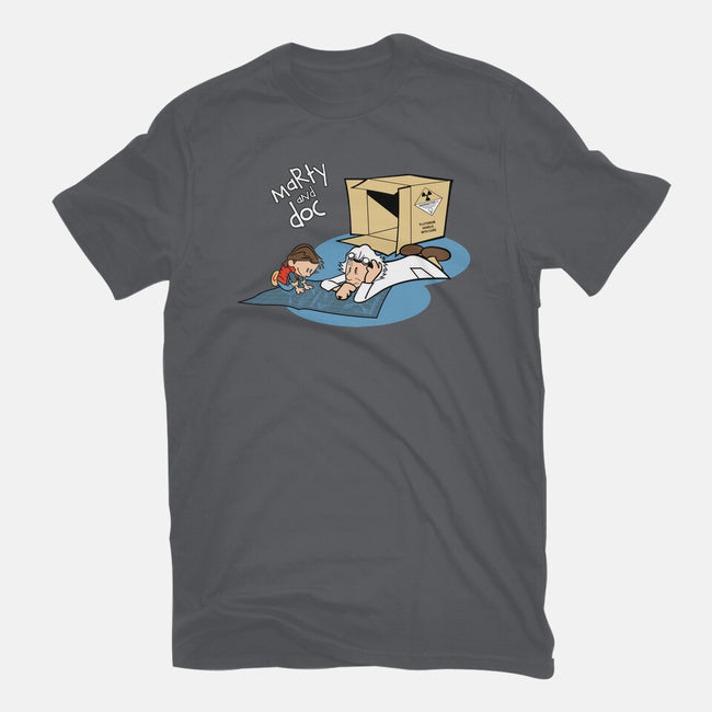 Marty & Doc-mens heavyweight tee-vtorgabriel