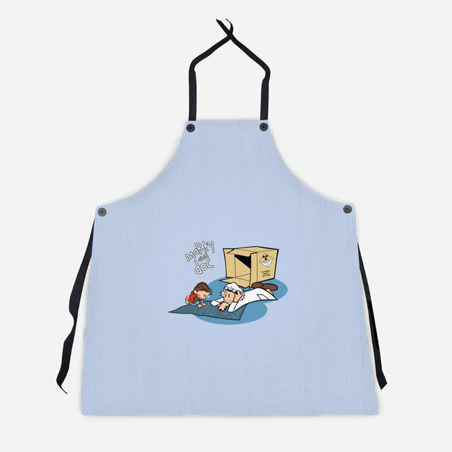 Marty & Doc-unisex kitchen apron-vtorgabriel