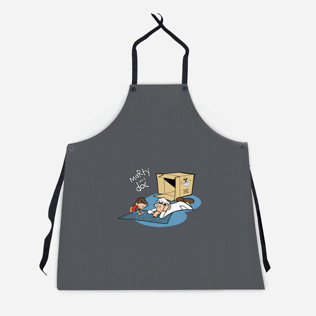 Marty & Doc-unisex kitchen apron-vtorgabriel
