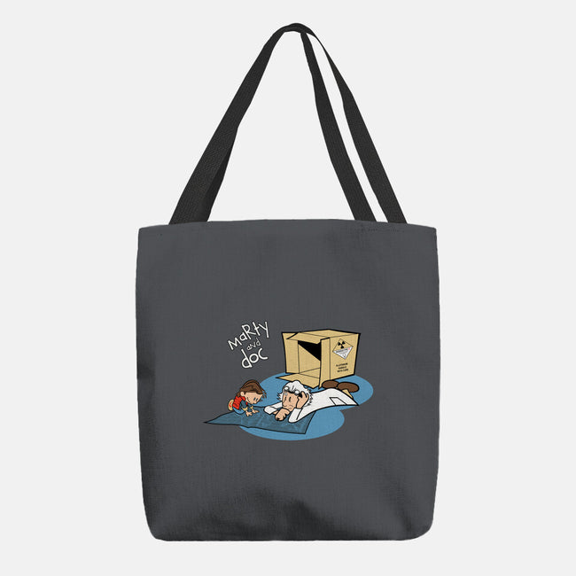 Marty & Doc-none basic tote bag-vtorgabriel