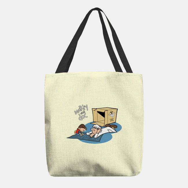 Marty & Doc-none basic tote bag-vtorgabriel