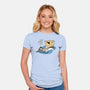 Marty & Doc-womens fitted tee-vtorgabriel
