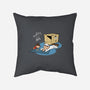 Marty & Doc-none removable cover w insert throw pillow-vtorgabriel