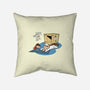 Marty & Doc-none removable cover w insert throw pillow-vtorgabriel