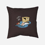 Marty & Doc-none removable cover w insert throw pillow-vtorgabriel