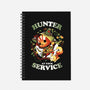Hunter's Call-none dot grid notebook-Snouleaf