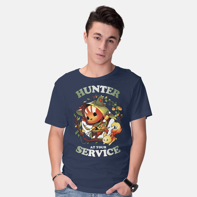 Hunter's Call-mens basic tee-Snouleaf