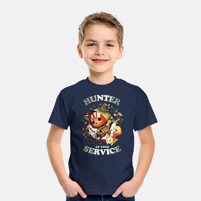 Hunter's Call-youth basic tee-Snouleaf