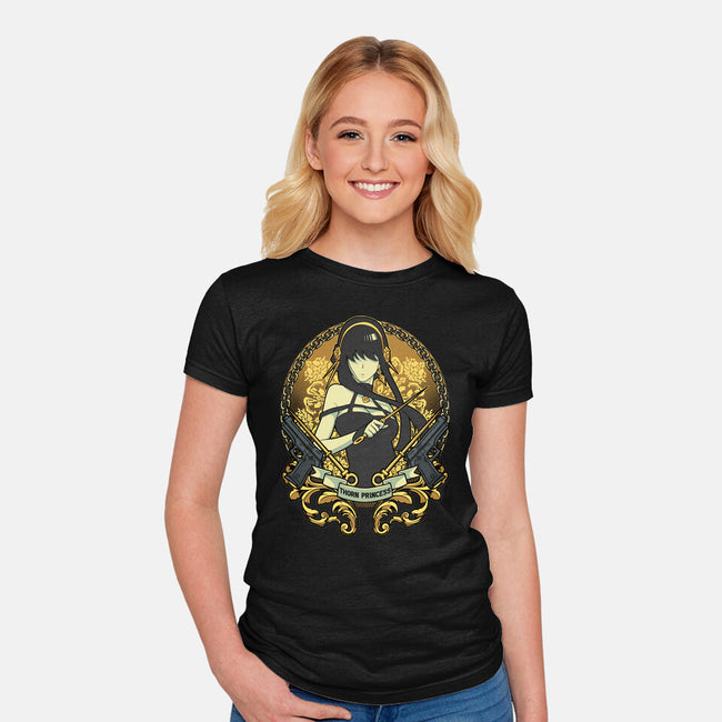 Thorn Princess-womens fitted tee-Astrobot Invention