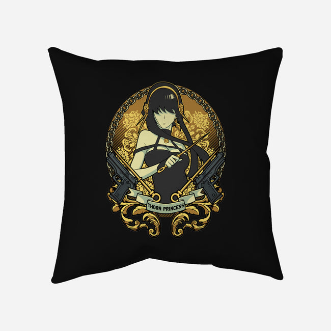 Thorn Princess-none removable cover w insert throw pillow-Astrobot Invention