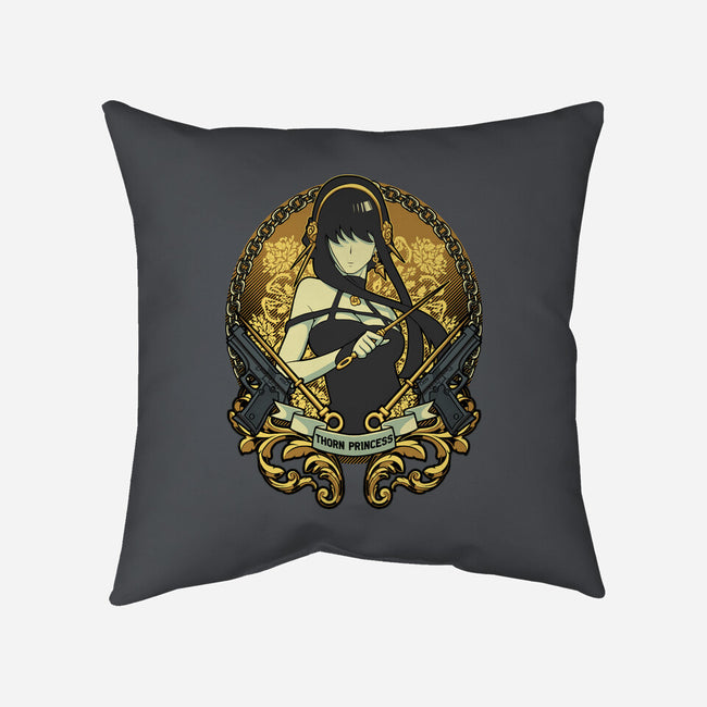 Thorn Princess-none removable cover w insert throw pillow-Astrobot Invention