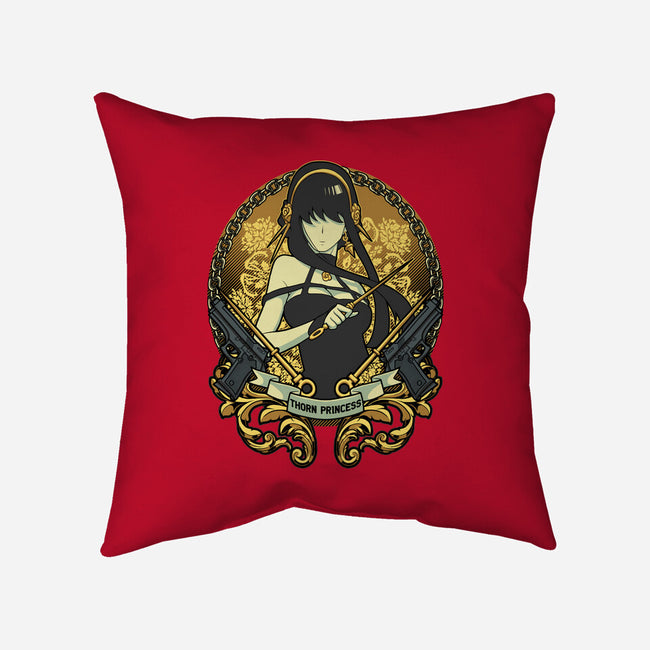 Thorn Princess-none removable cover w insert throw pillow-Astrobot Invention