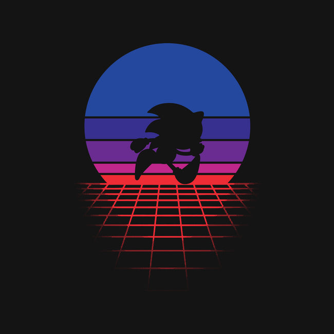 Sonic Wave-none fleece blanket-Ink-Mouse