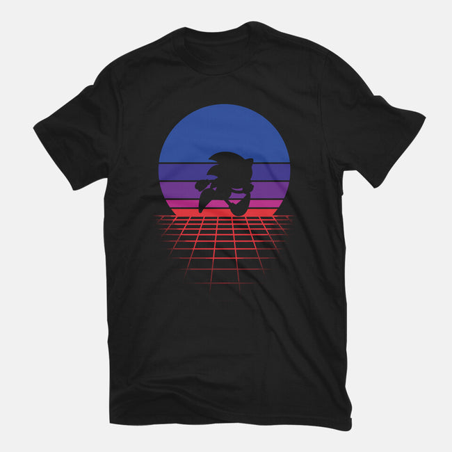 Sonic Wave-mens basic tee-Ink-Mouse