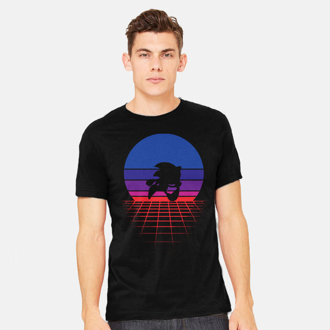 Sonic Wave-mens heavyweight tee-Ink-Mouse