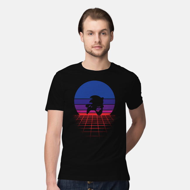 Sonic Wave-mens premium tee-Ink-Mouse