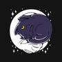 Sleeping Moon-womens v-neck tee-estudiofitas
