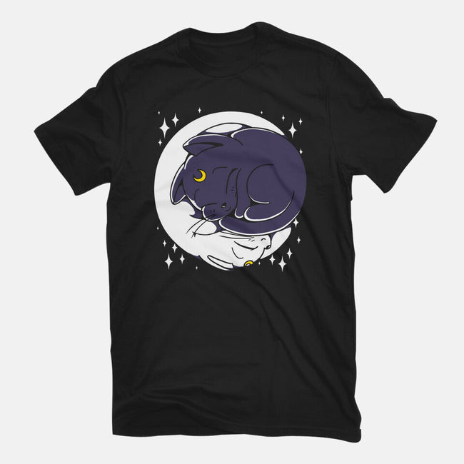 Sleeping Moon-womens basic tee-estudiofitas
