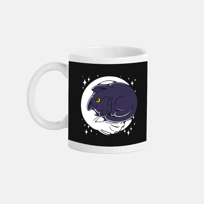 Sleeping Moon-none glossy mug-estudiofitas