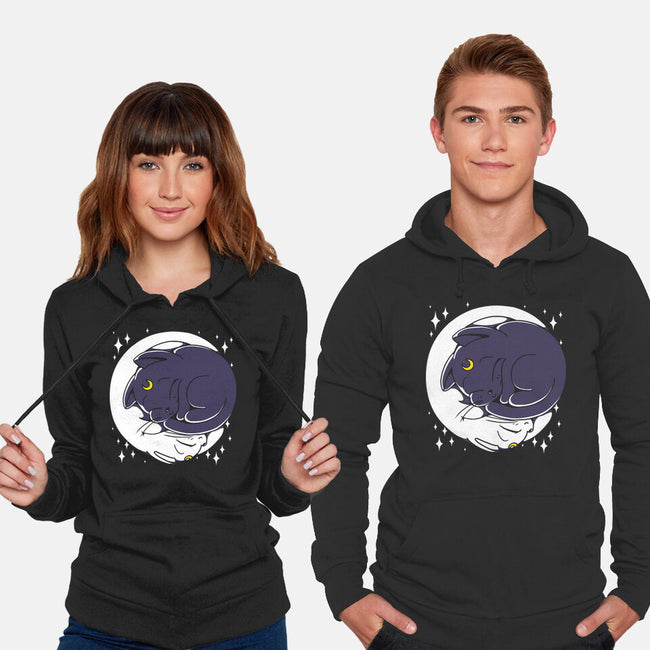 Sleeping Moon-unisex pullover sweatshirt-estudiofitas