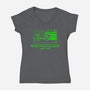 Nightmare Trail-womens v-neck tee-demonigote