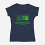 Nightmare Trail-womens v-neck tee-demonigote