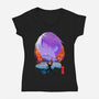 Shoto My Hero-womens v-neck tee-bellahoang