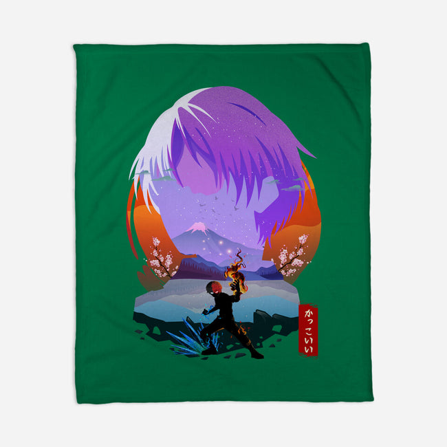 Shoto My Hero-none fleece blanket-bellahoang