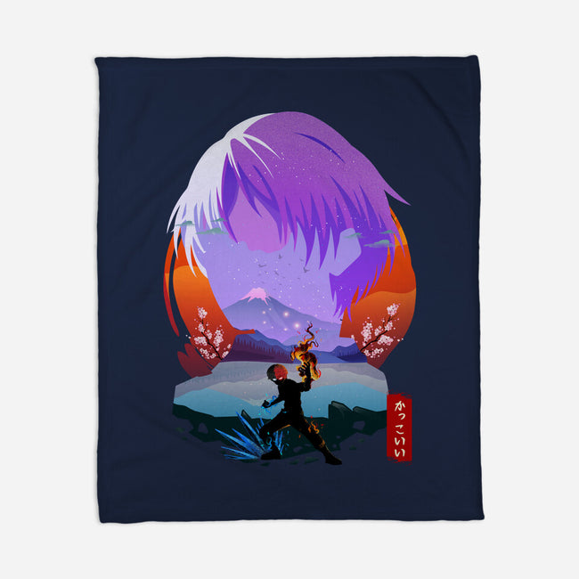 Shoto My Hero-none fleece blanket-bellahoang