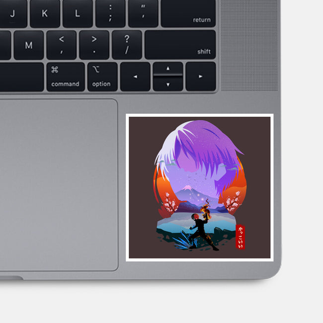 Shoto My Hero-none glossy sticker-bellahoang