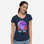 Shoto My Hero-womens v-neck tee-bellahoang