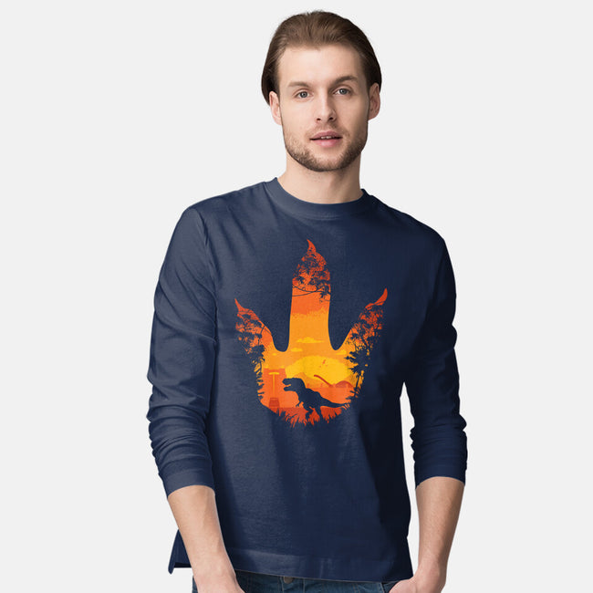 Future Footprints-mens long sleeved tee-dalethesk8er