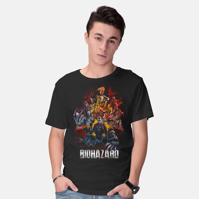 Biohazard-mens basic tee-Conjura Geek