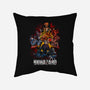 Biohazard-none removable cover w insert throw pillow-Conjura Geek