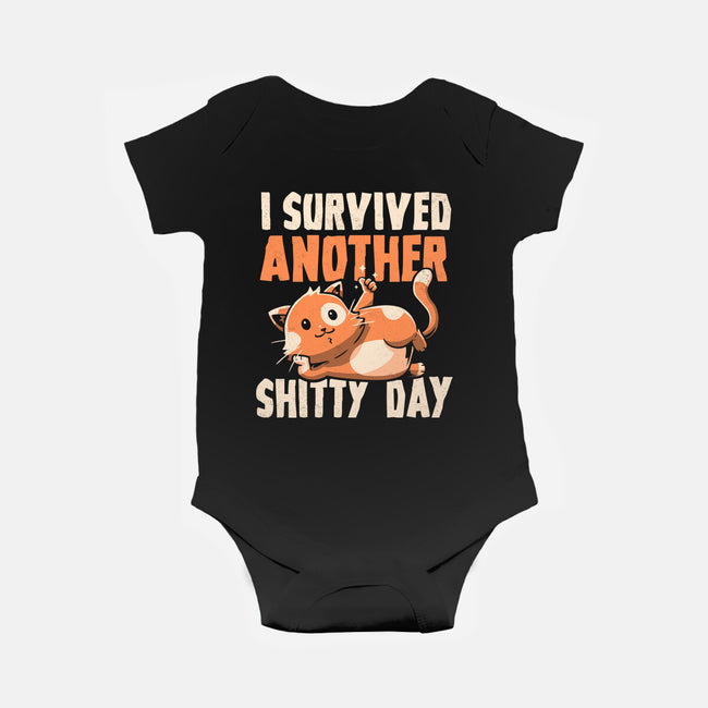 I Survived Another Day-baby basic onesie-koalastudio