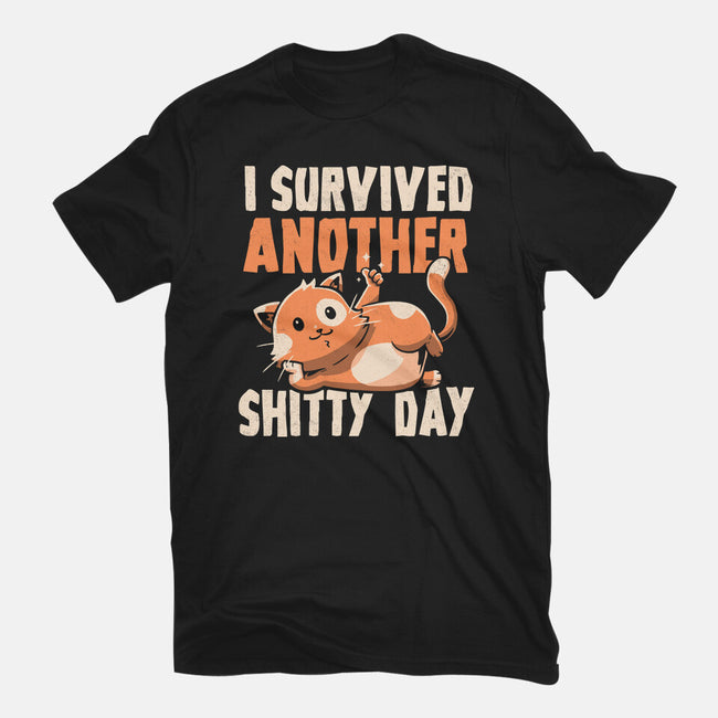 I Survived Another Day-womens fitted tee-koalastudio