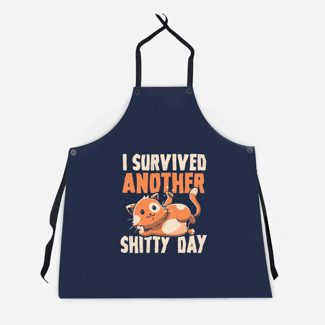 I Survived Another Day-unisex kitchen apron-koalastudio