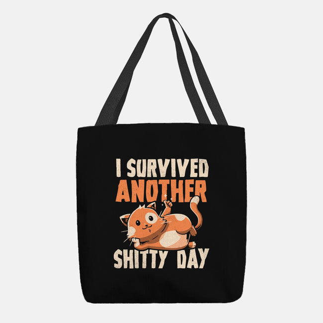 I Survived Another Day-none basic tote bag-koalastudio