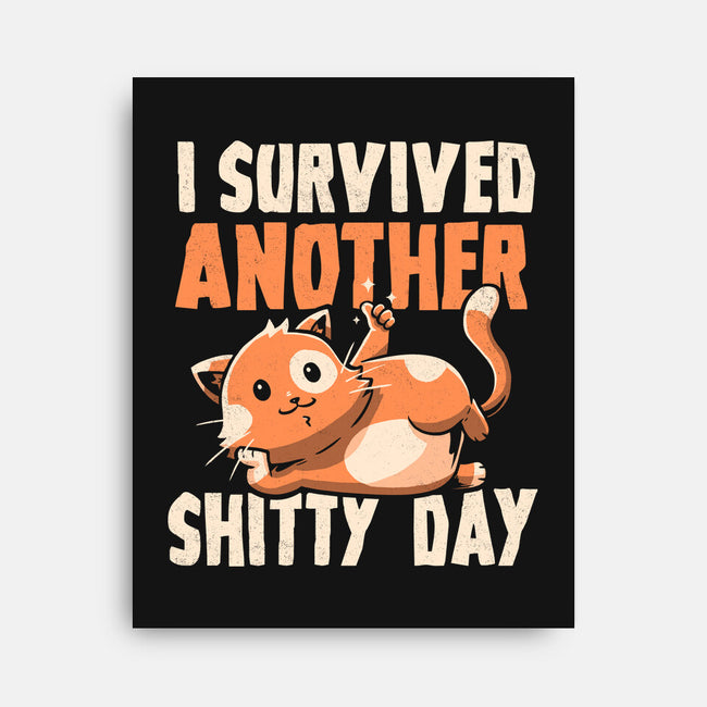 I Survived Another Day-none stretched canvas-koalastudio