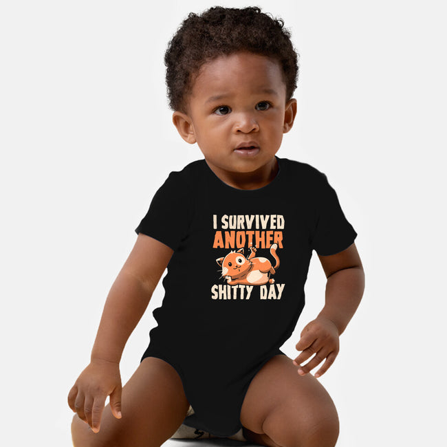 I Survived Another Day-baby basic onesie-koalastudio