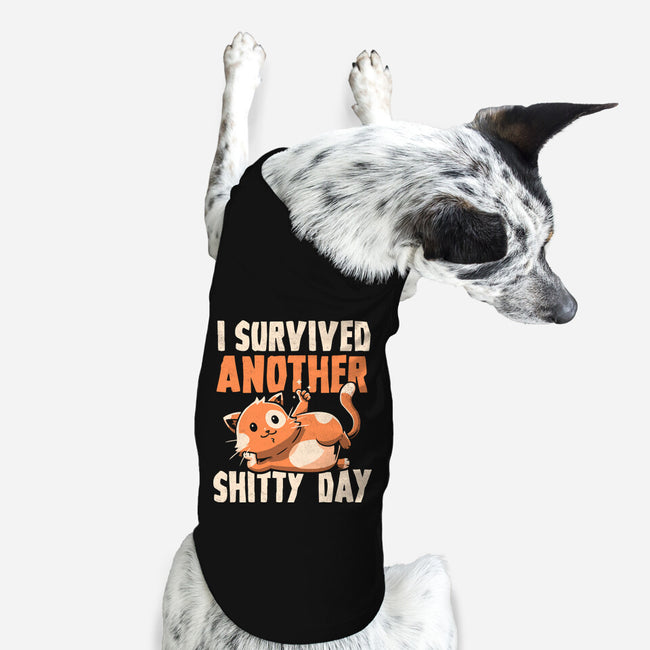 I Survived Another Day-dog basic pet tank-koalastudio