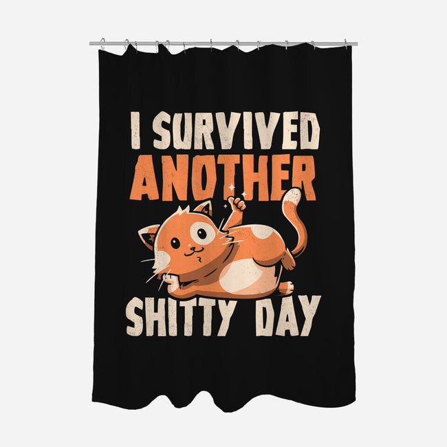 I Survived Another Day-none polyester shower curtain-koalastudio