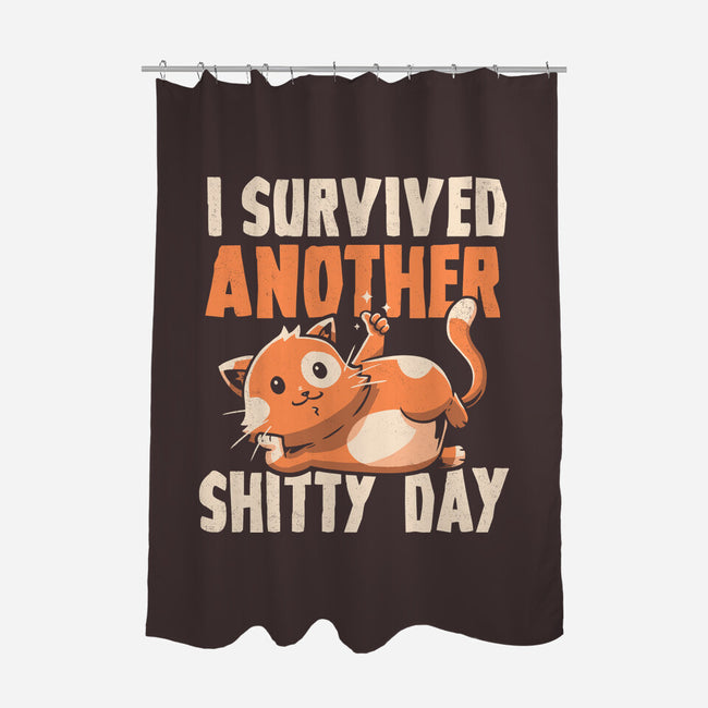 I Survived Another Day-none polyester shower curtain-koalastudio