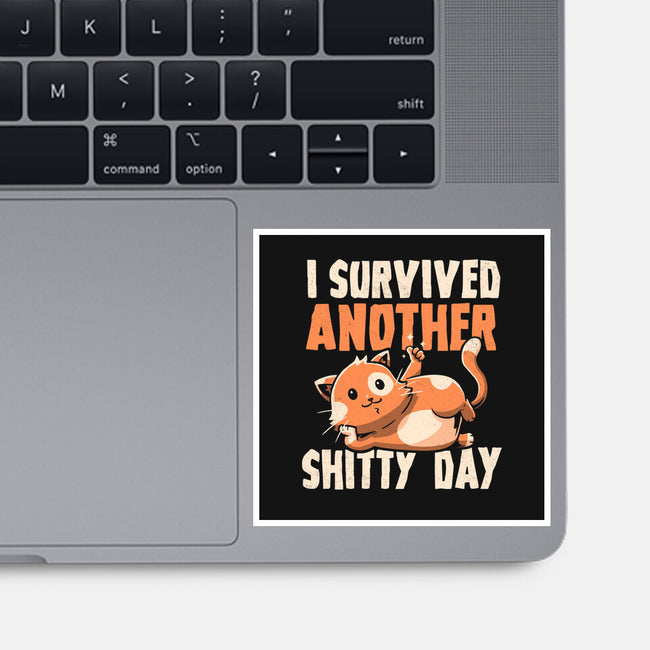 I Survived Another Day-none glossy sticker-koalastudio