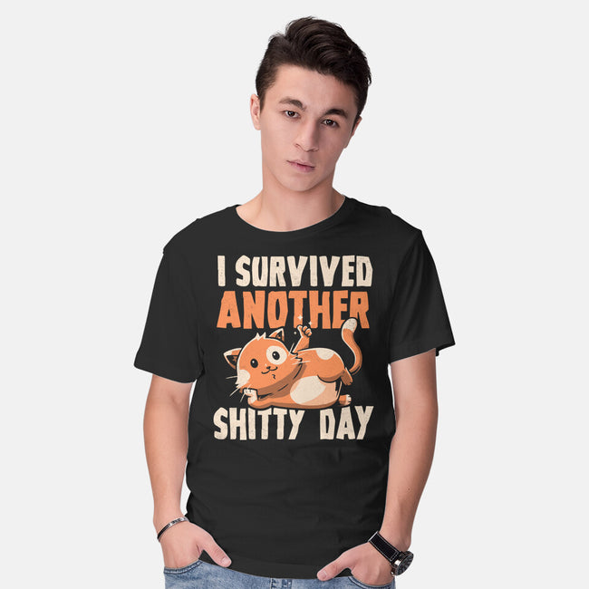 I Survived Another Day-mens basic tee-koalastudio