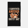 I Survived Another Day-none beach towel-koalastudio