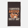 I Survived Another Day-none beach towel-koalastudio